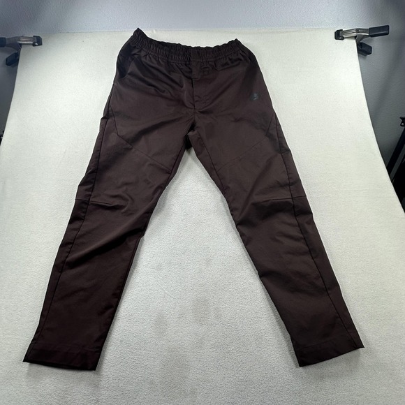 Nike Pants Mens Large Brown Tech Woven Commuter Zipper Pockets DH4224 - Picture 2 of 16